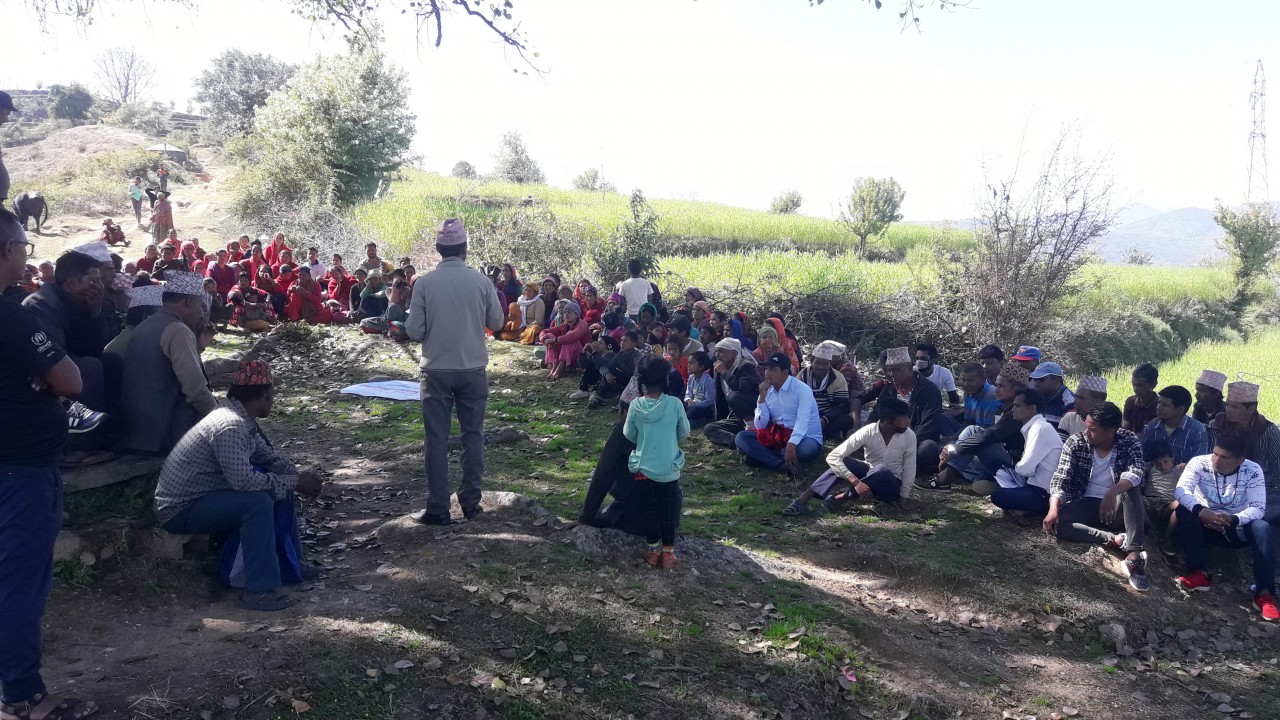 अदालतले नसुल्झाएको पानी विवाद माकुराले मिलायो